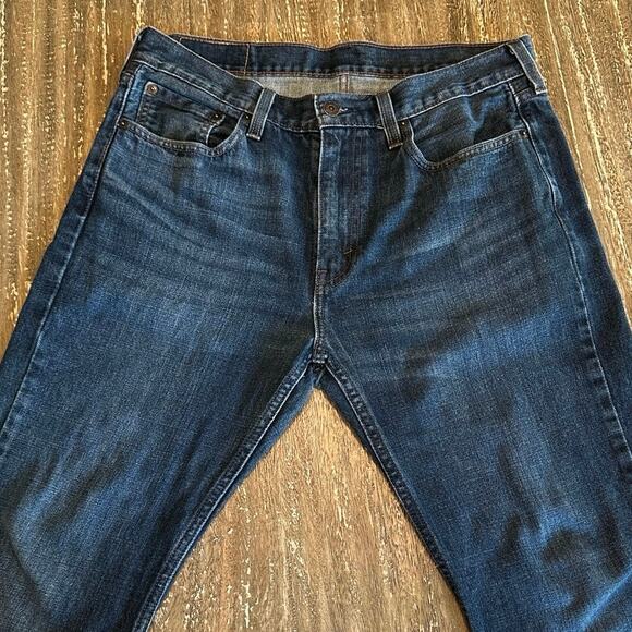 Men’s Levi’s 527 Slim Bootcut Dark Wash Jeans, 32W x 29L - Picture 2 of 12